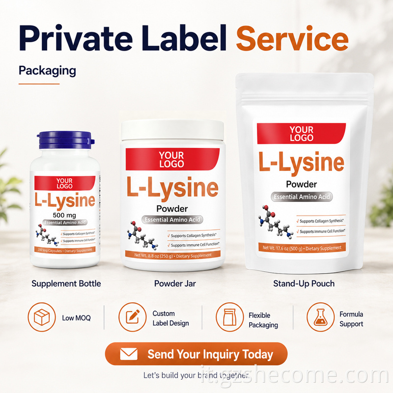 L Lysine Capsules10